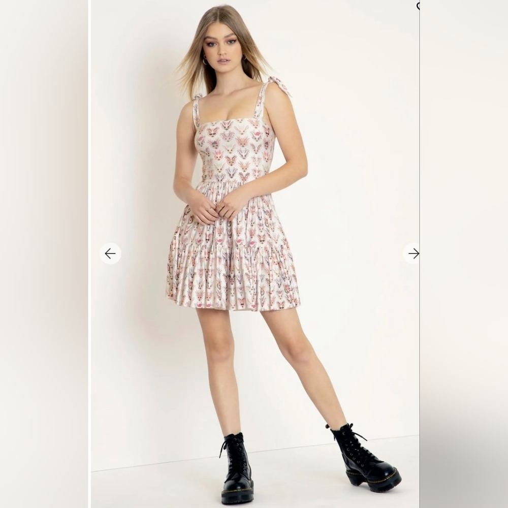 Blackmail Reindeer Games Tie The Knot Short Dress
